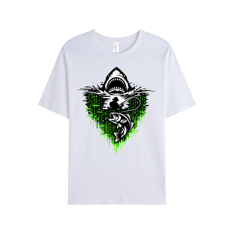 t-shirt Angelglück am Wasser