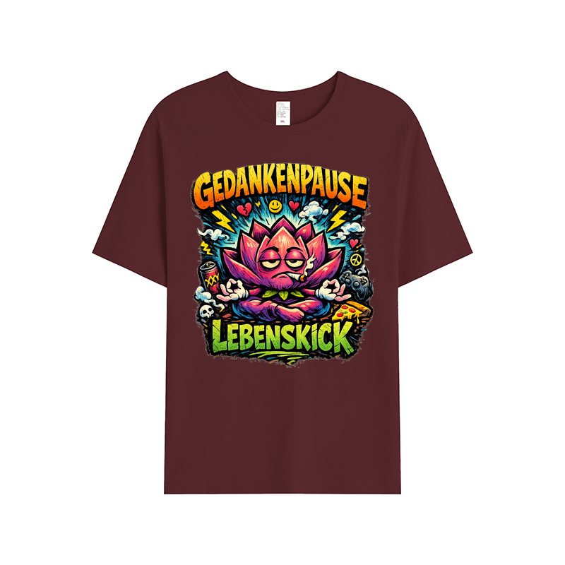 T-Shirt Gedankenpause Lebenskick Flow