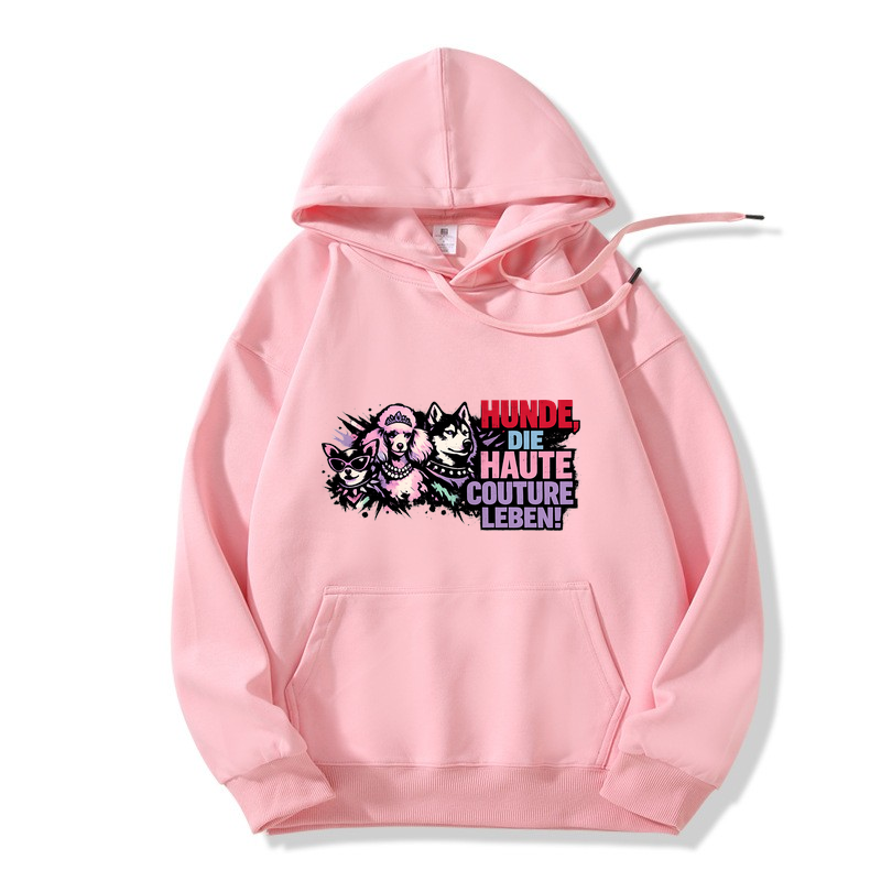 Hoodie Pfoten Couture Eleganz