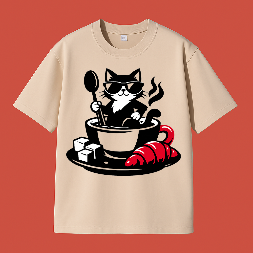 T-Shirt Katzenliebe Pur
