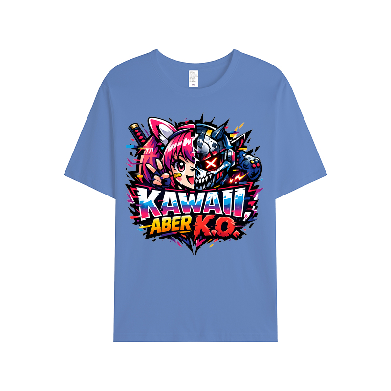 T-Shirt Kawaii K.o. Anime Vibes