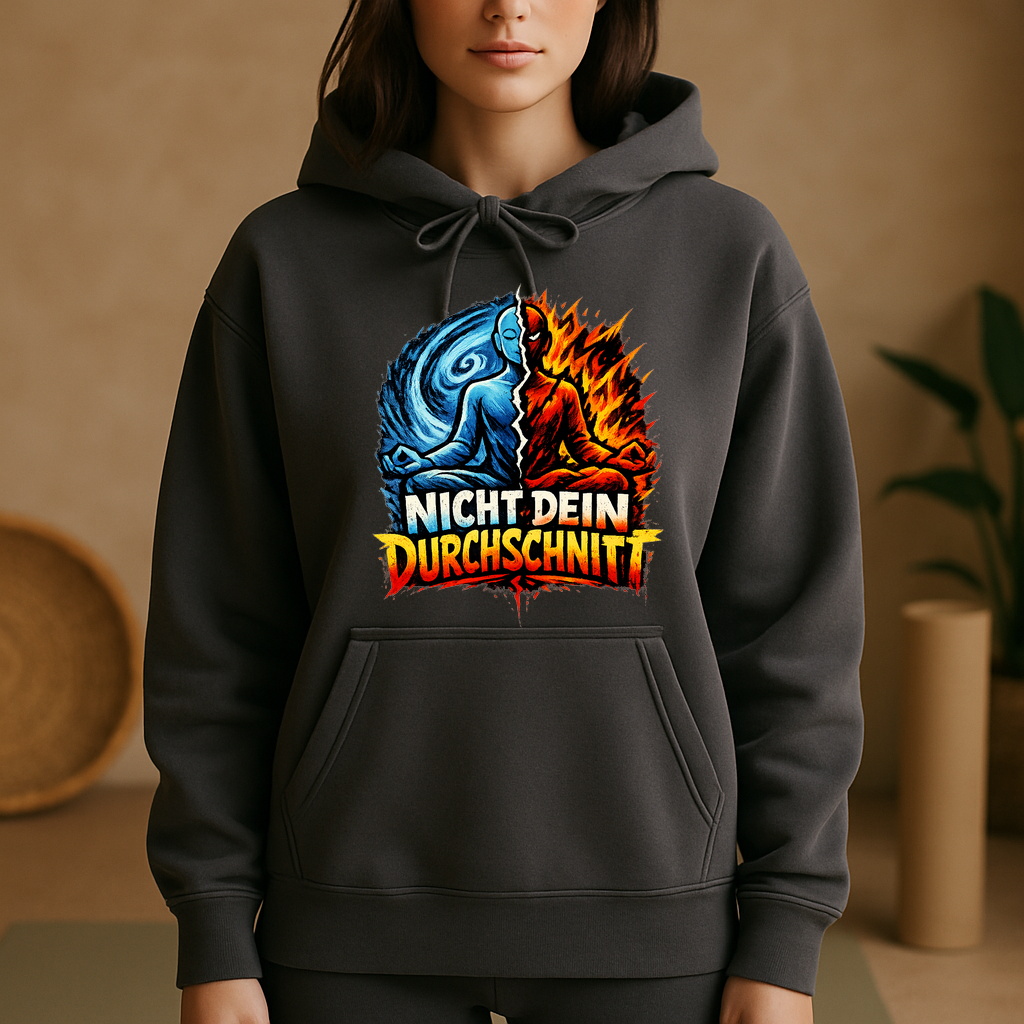 Hoodie Yoga Nicht dein Durchschnitt Flow