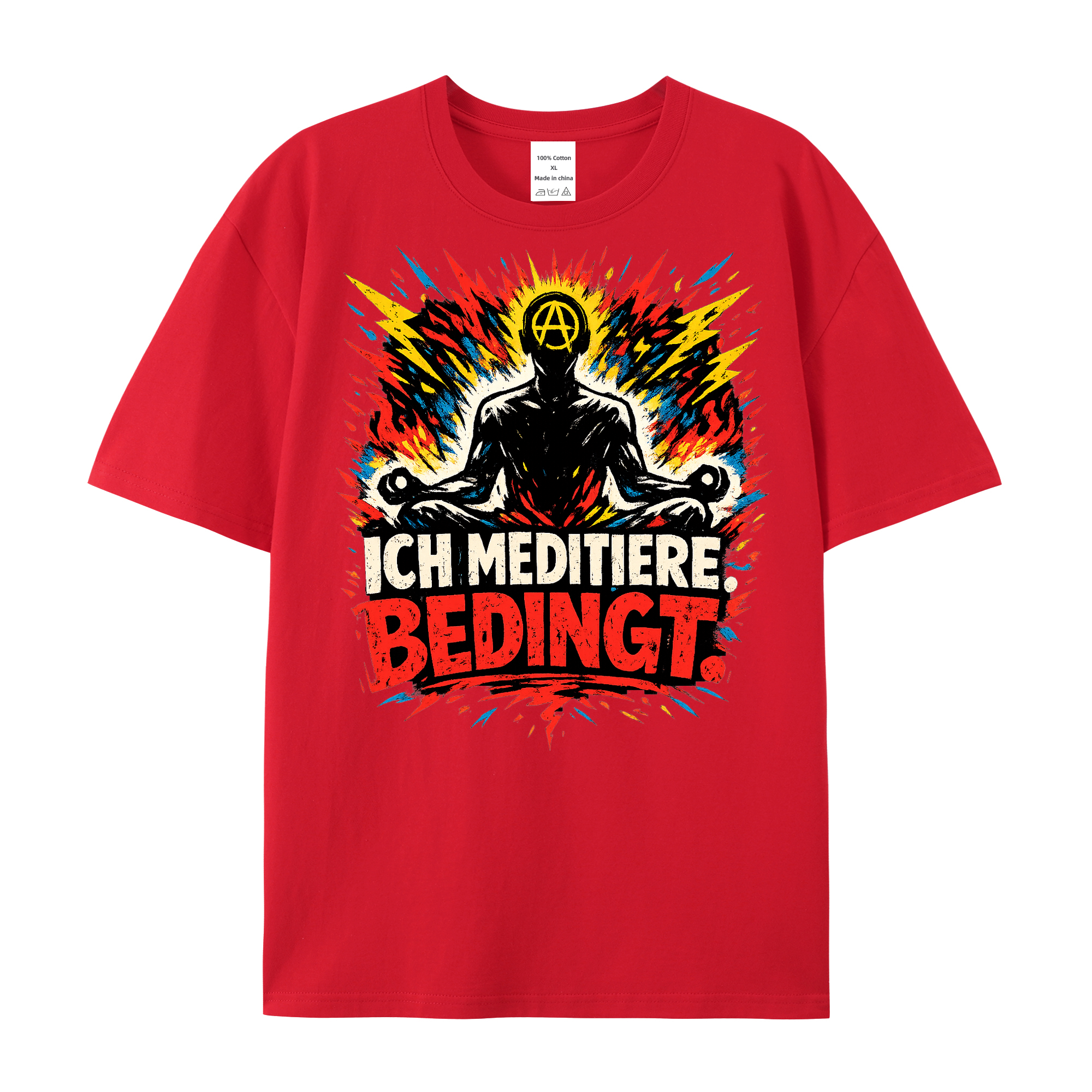 T-Shirt Zen Humor Ich meditiere Bedingt