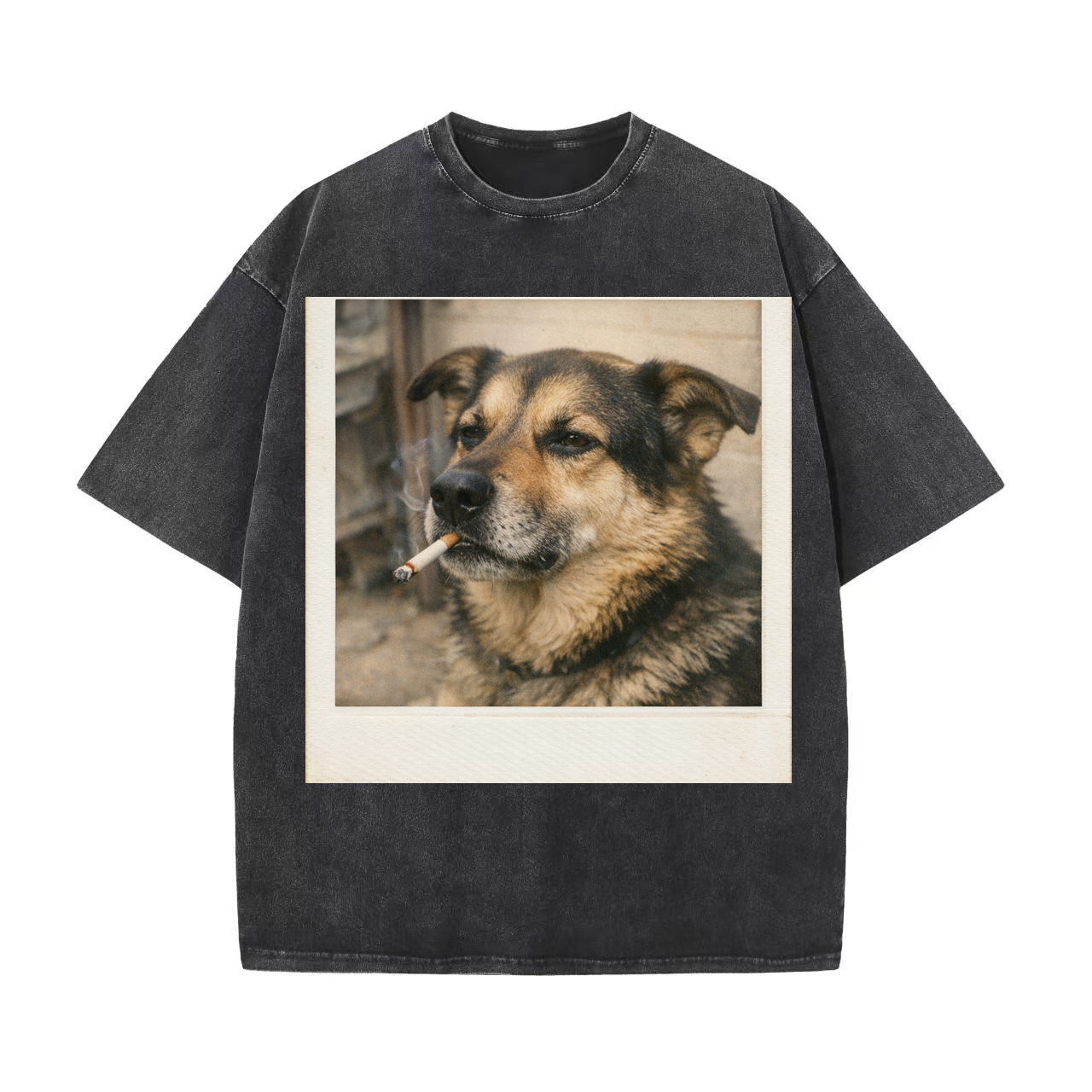 T-shirt Vintage Dog Polaroids Retro Canine Film