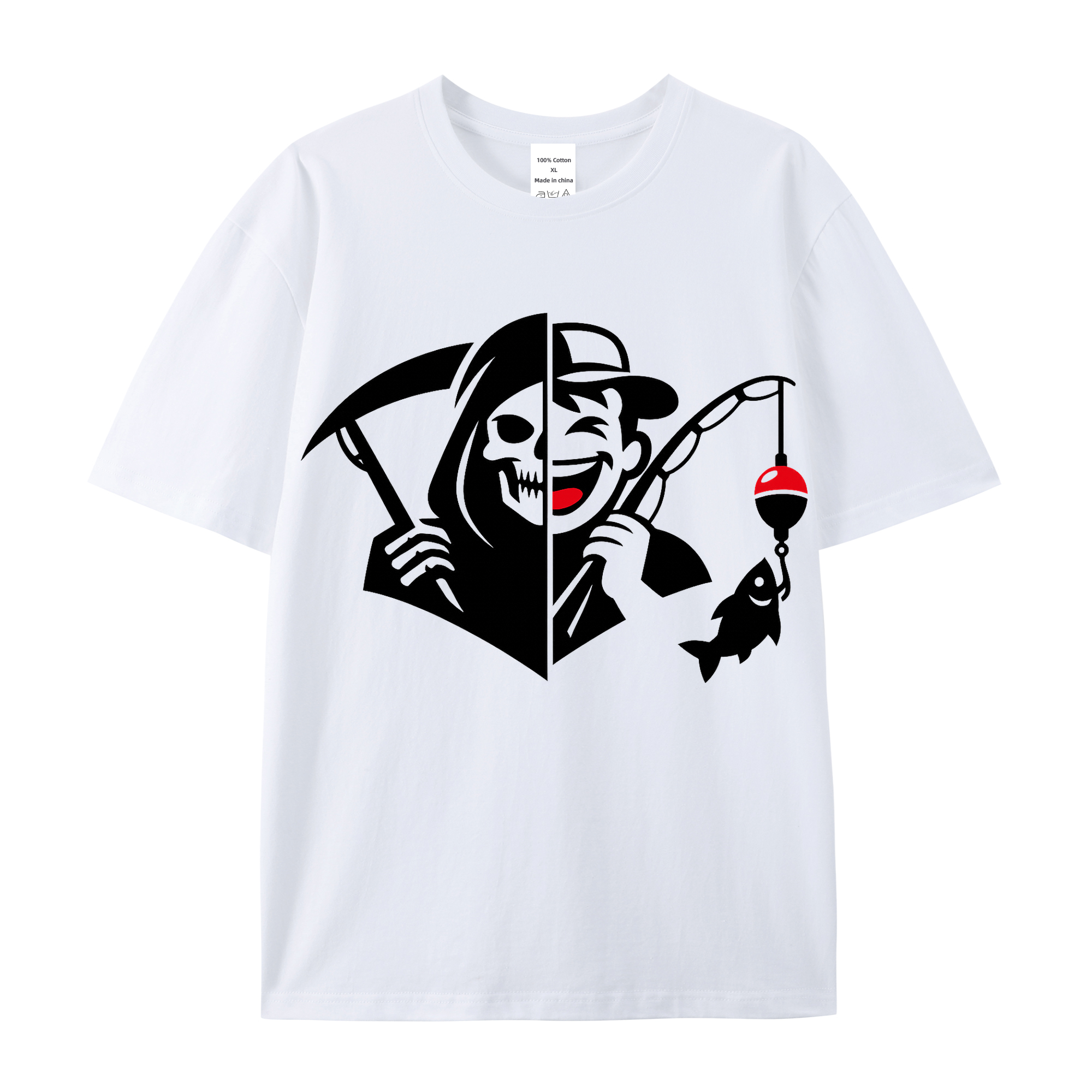 t-shirt Angelglück am Wasser