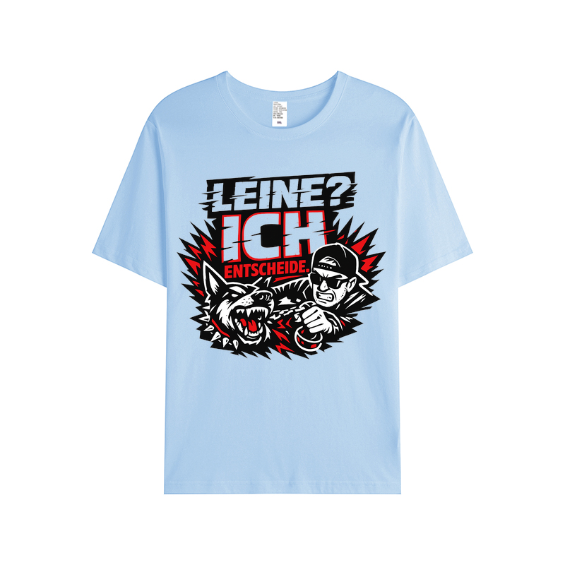 T-shirt Leine? Ich entscheide. Hundeliebe Edition