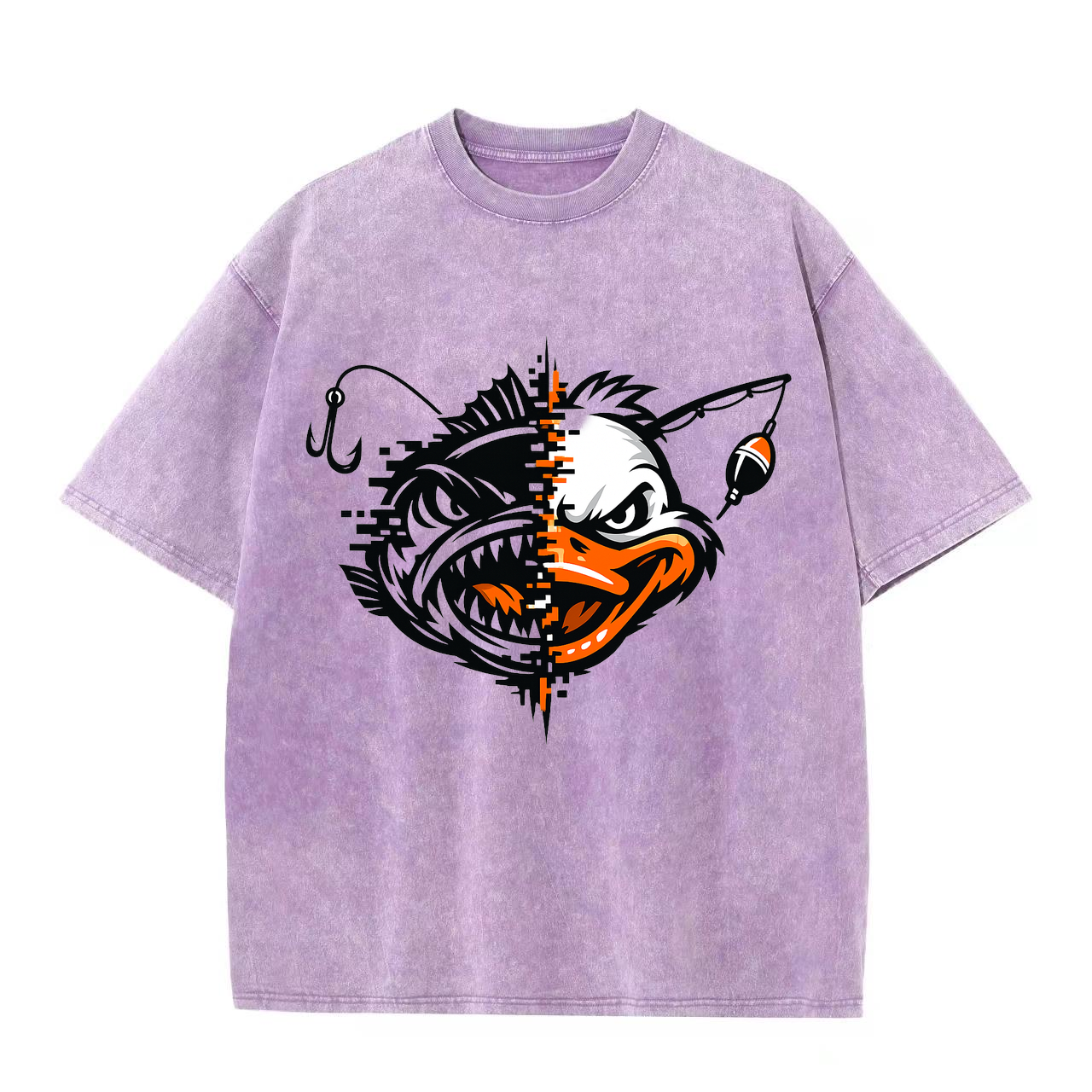 t-shirt Angelglück am Wasser