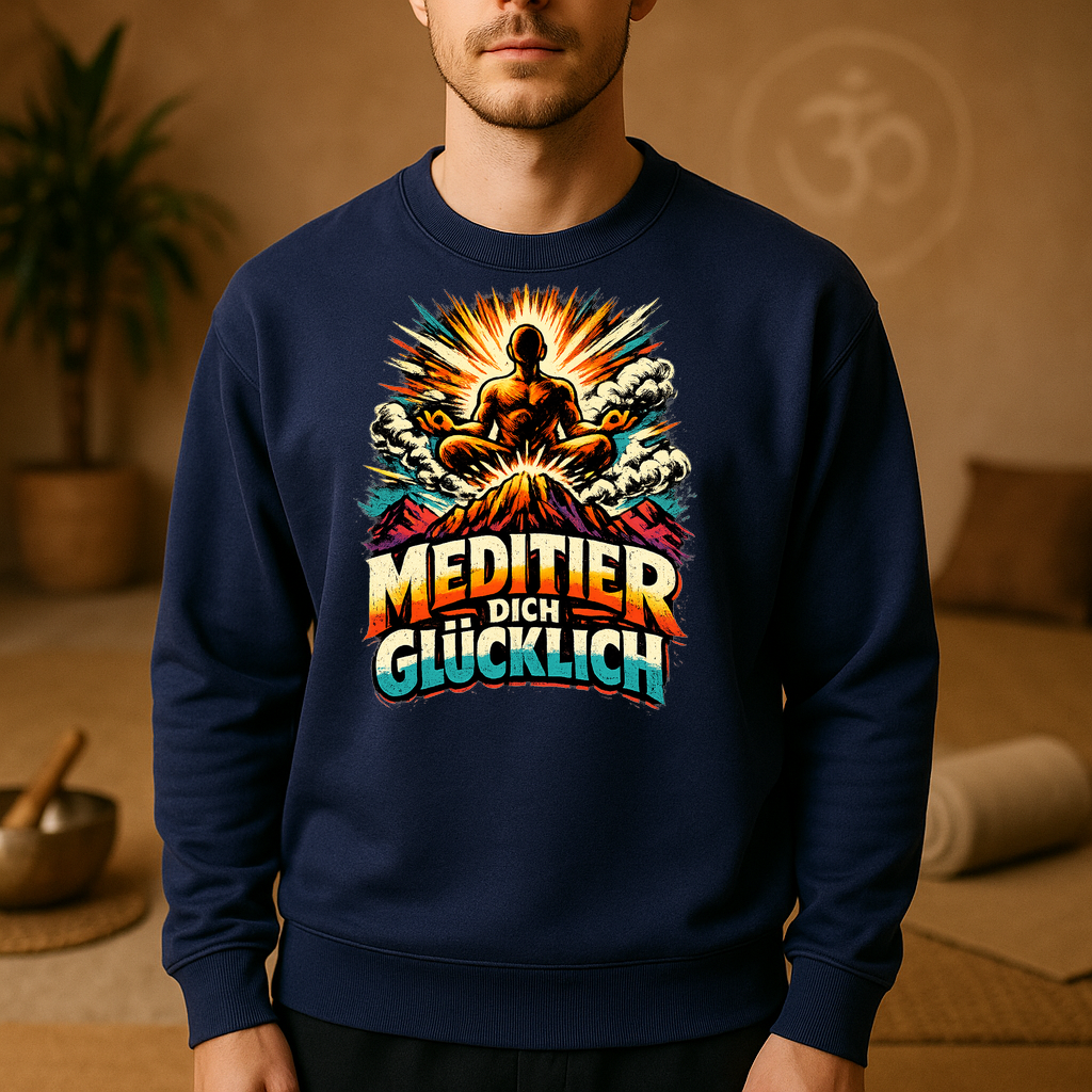 Sweatshirt Glücksmoment Meditationsvibe