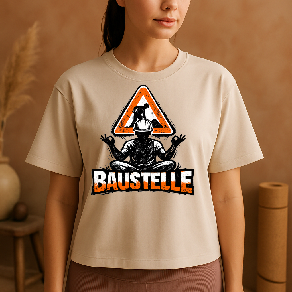 T-Shirt Baustellen-Yogi Flow