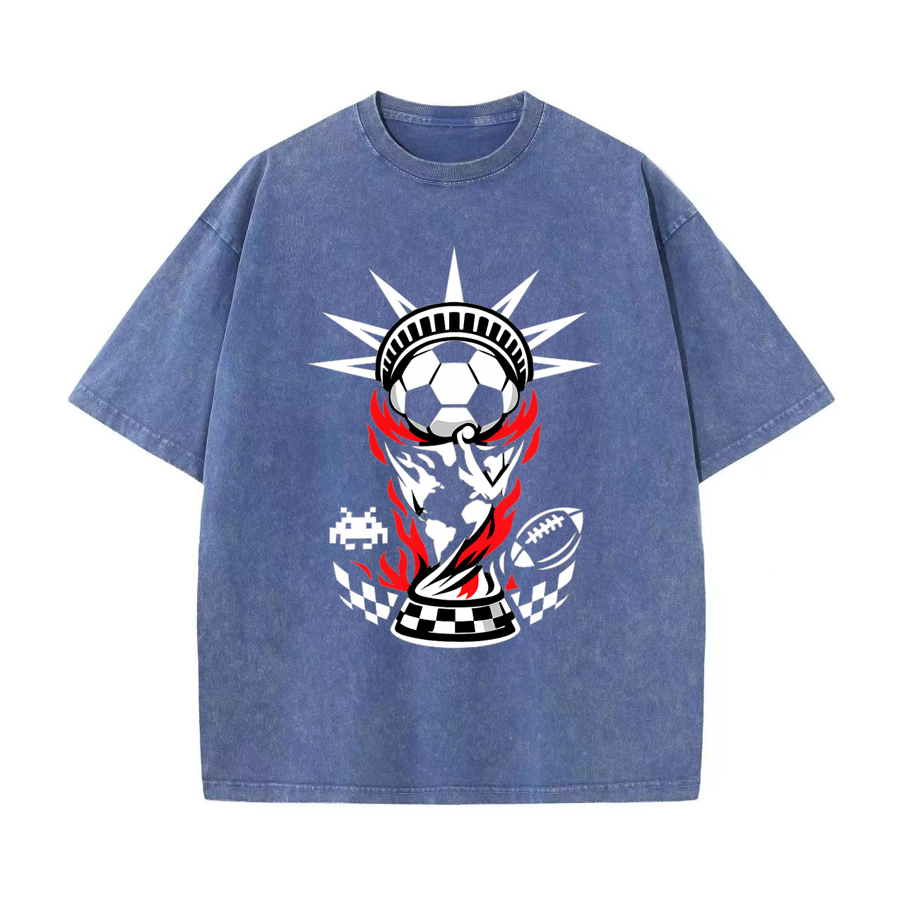T-shirt Champions Fusion WM 2026 abstrakt