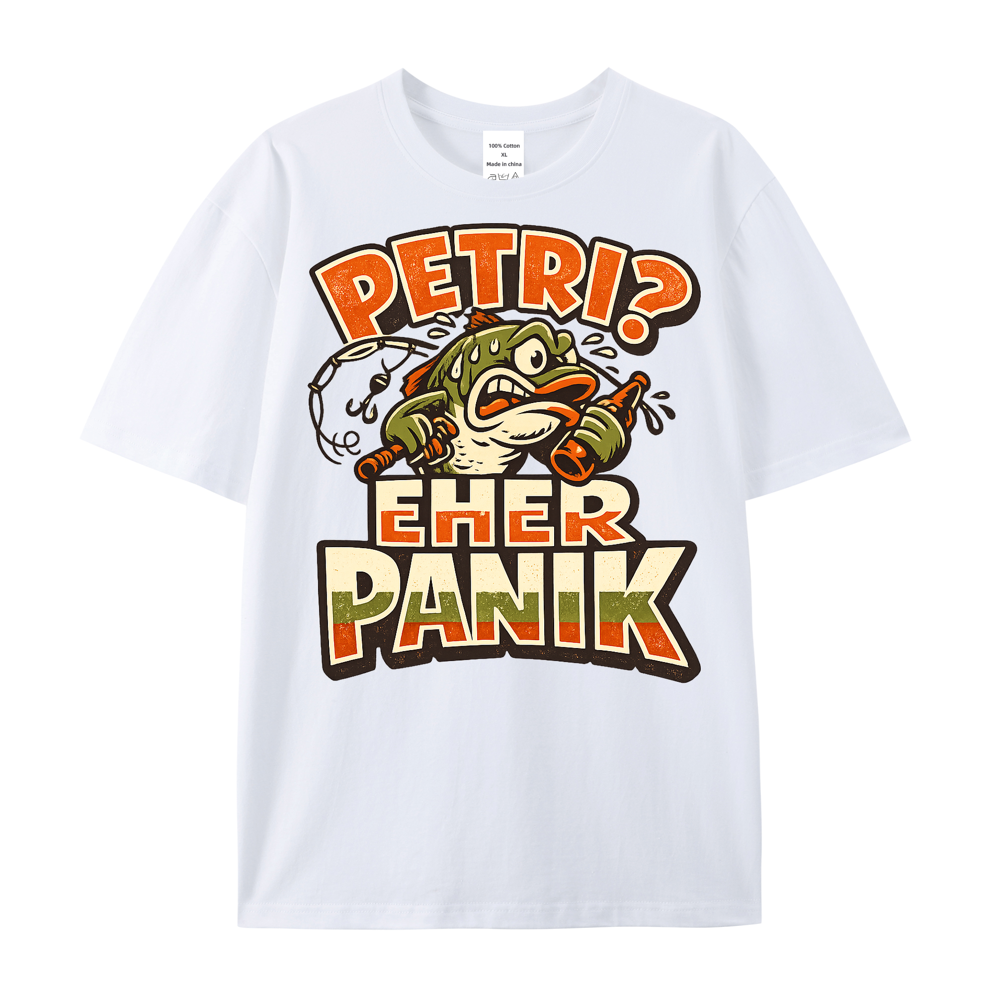 T-Shirt Petri Panik Anglerstyle