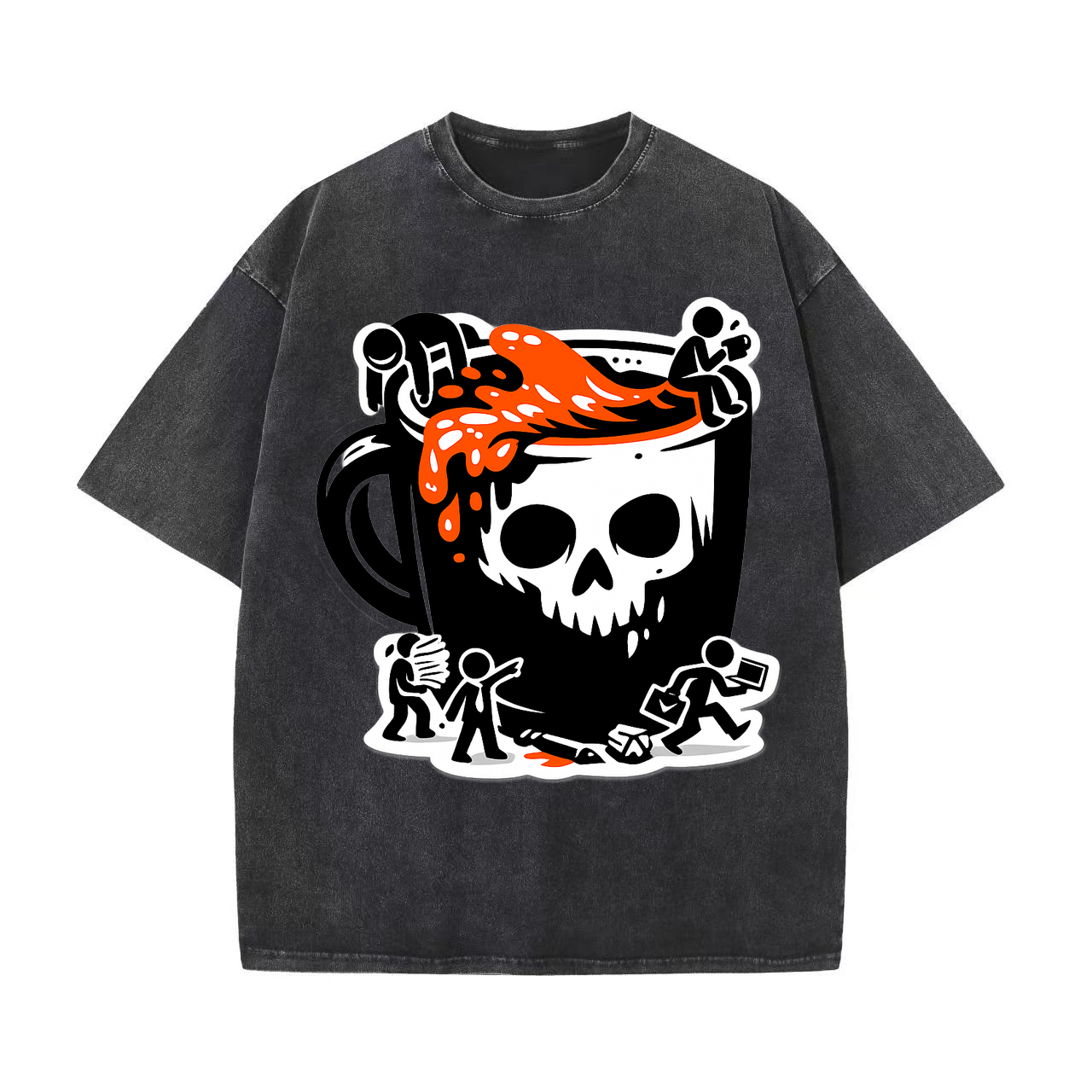 T-shirt Kaffee-Kollaps: Hilfe für Kollegen