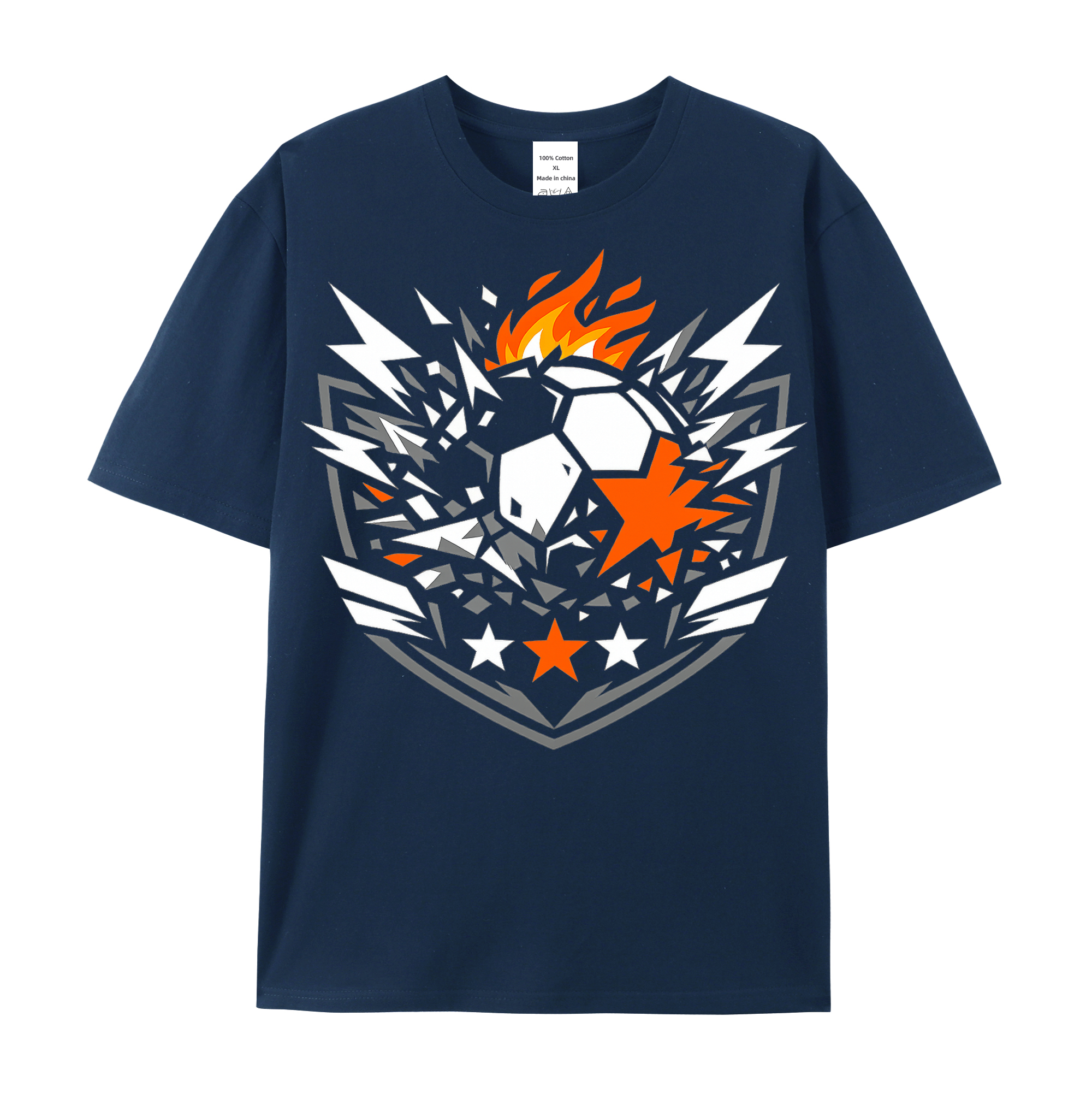 T-shirt Rebellenrausch im Vektorsturm