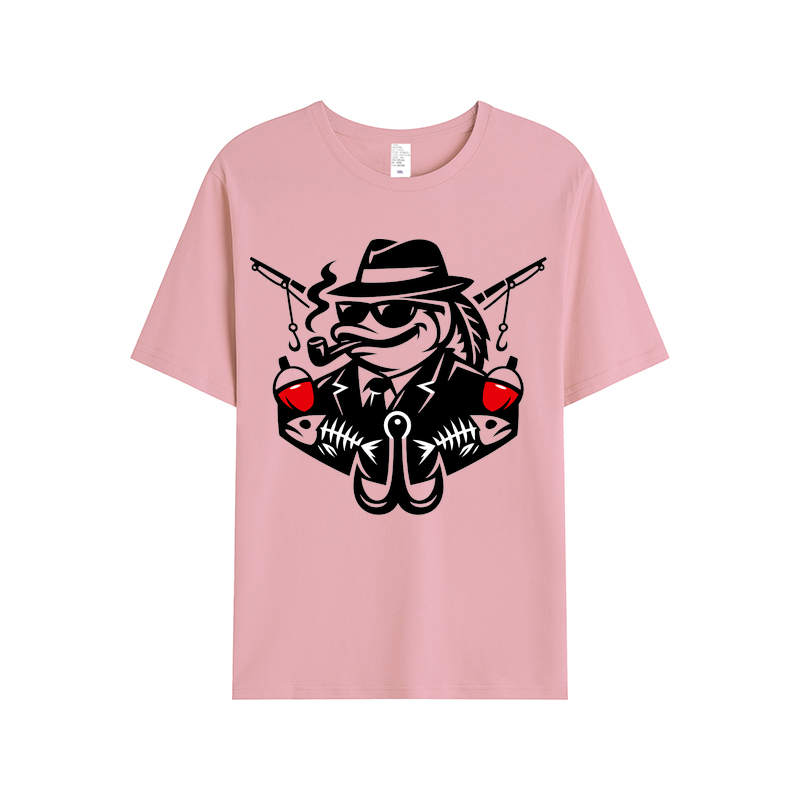 T-Shirt Angelglück am Wasser