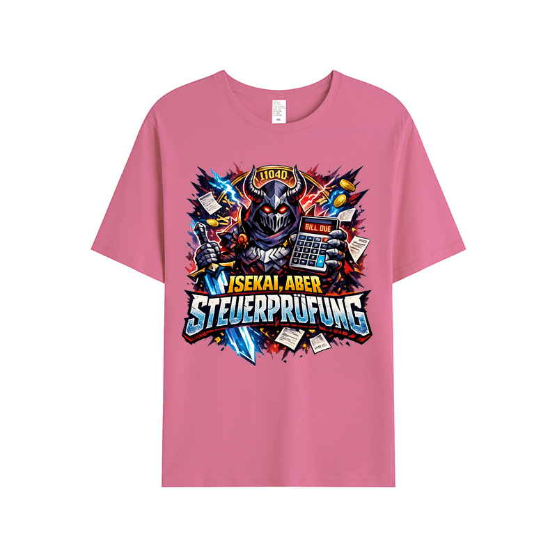 T-Shirt Isekai Steuerprüfung Questmodus