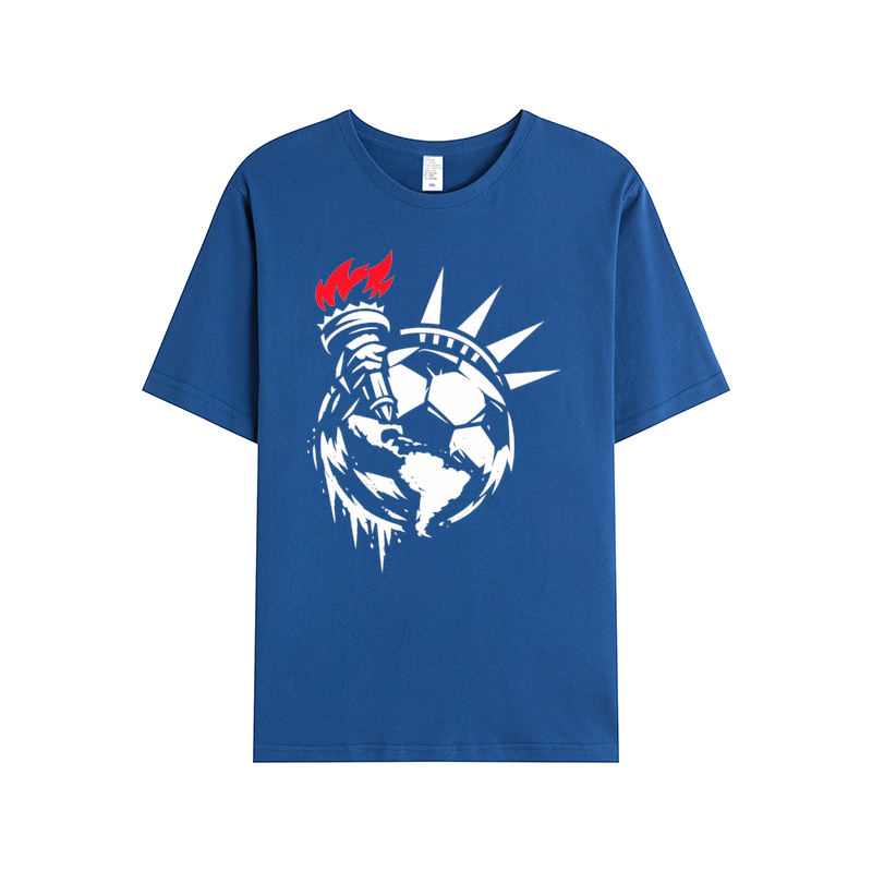 T-shirt WM-Grit im Iconformat Leuchtender Kickfan-Spirit