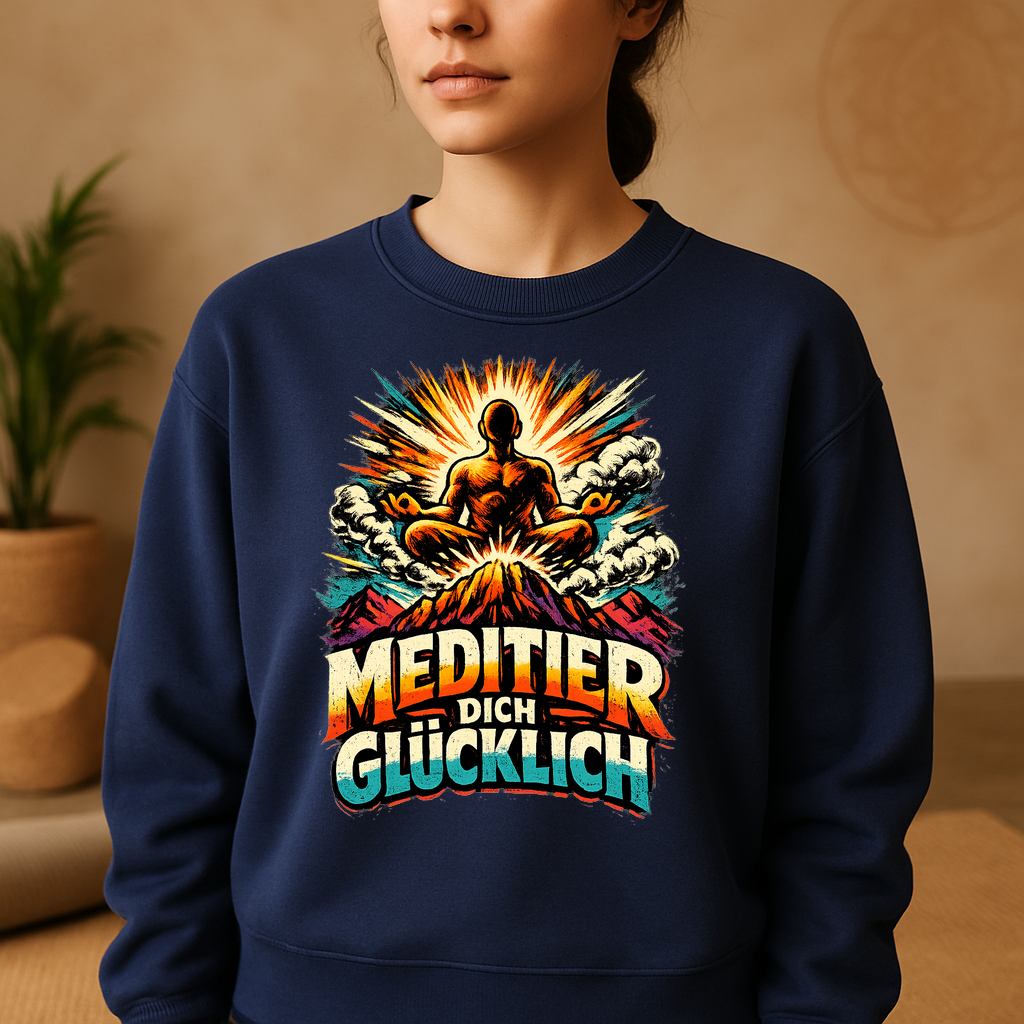 Sweatshirt Glücksmoment Meditationsvibe