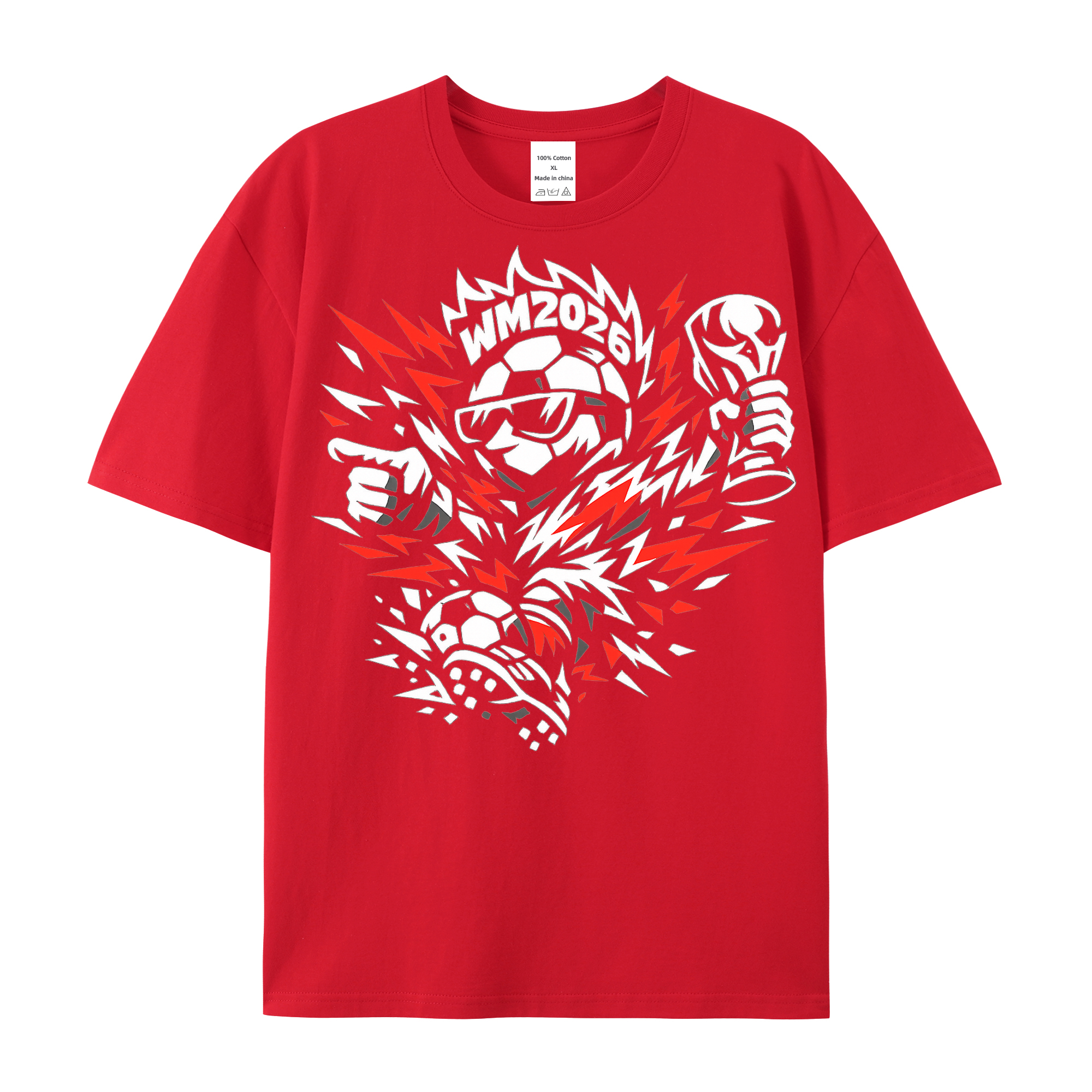 T-shirt Wirbelkrone im wilden Lichtwirbel