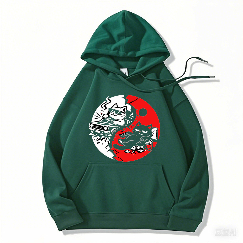 Hoodie Katzenzauber Kuschelmodus