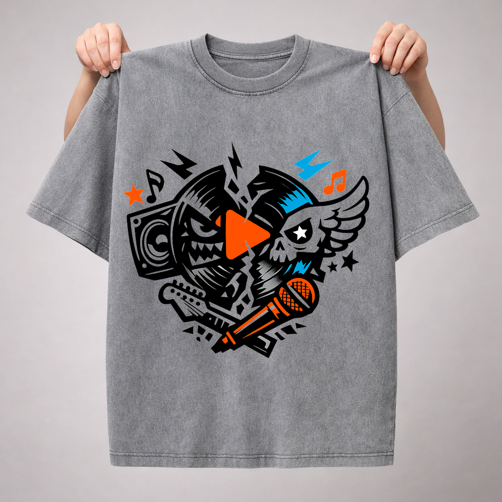 T-shirt - 100% coton peigné - Unisexe / 230g Douceur Sonore