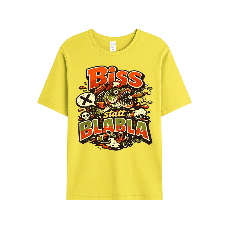 t-shirt Biss statt Blabla Anglerstyle