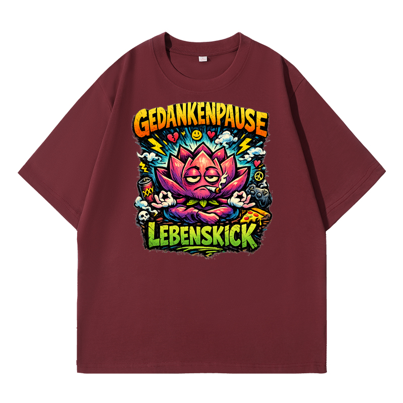 T-Shirt Gedankenpause Lebenskick Yoga Flow