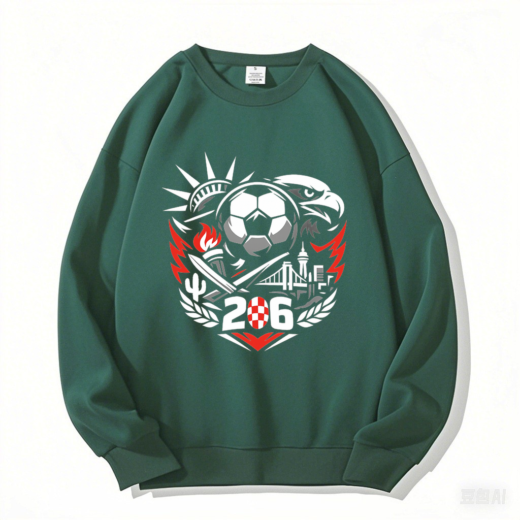 Sweatshirt Sturmkrone des Spiels Champion der WM 2026