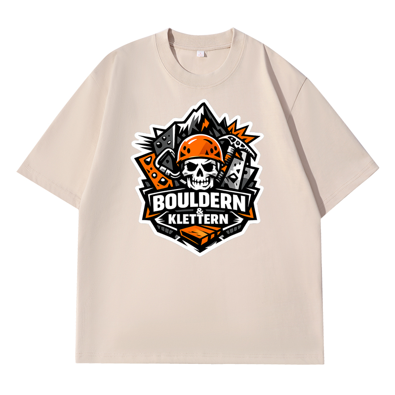 T-shirt - Unisex / 300g Fractured Chalk Pulse Boulderlook