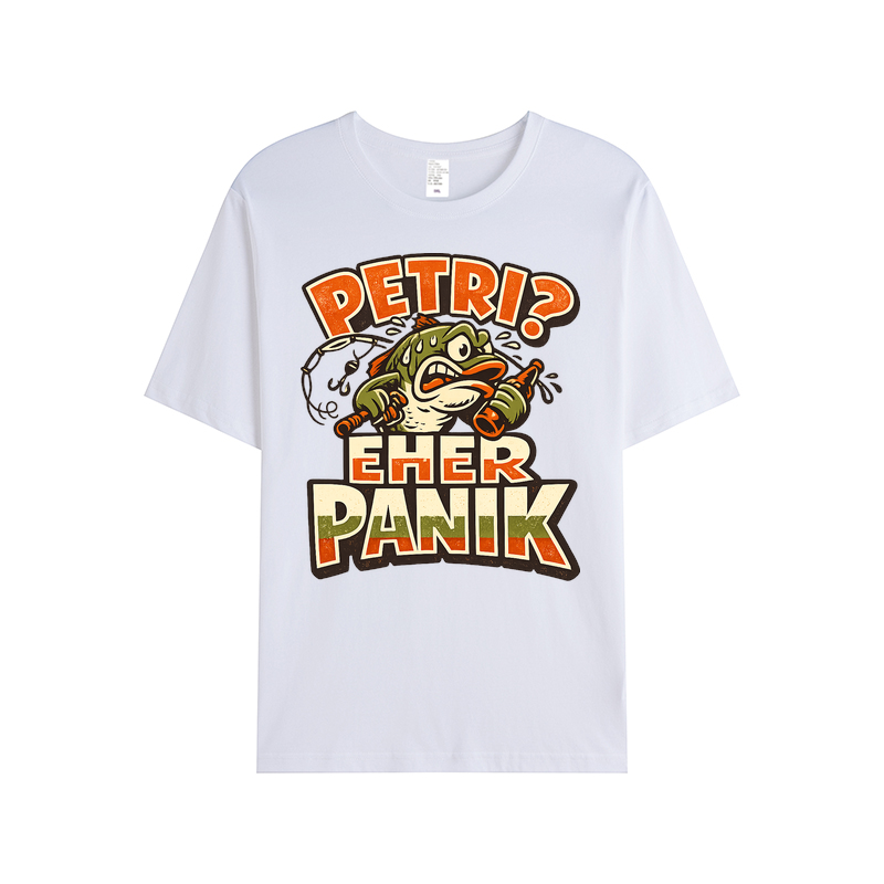 T-Shirt Petri Panik Angler Humor