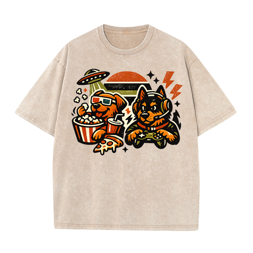 T-Shirt Hundefreund Herzschlag