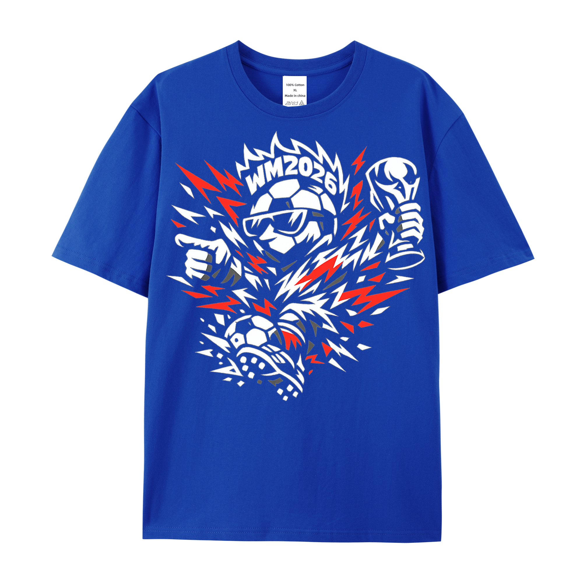 T-shirt Wirbelkrone im wilden Lichtwirbel