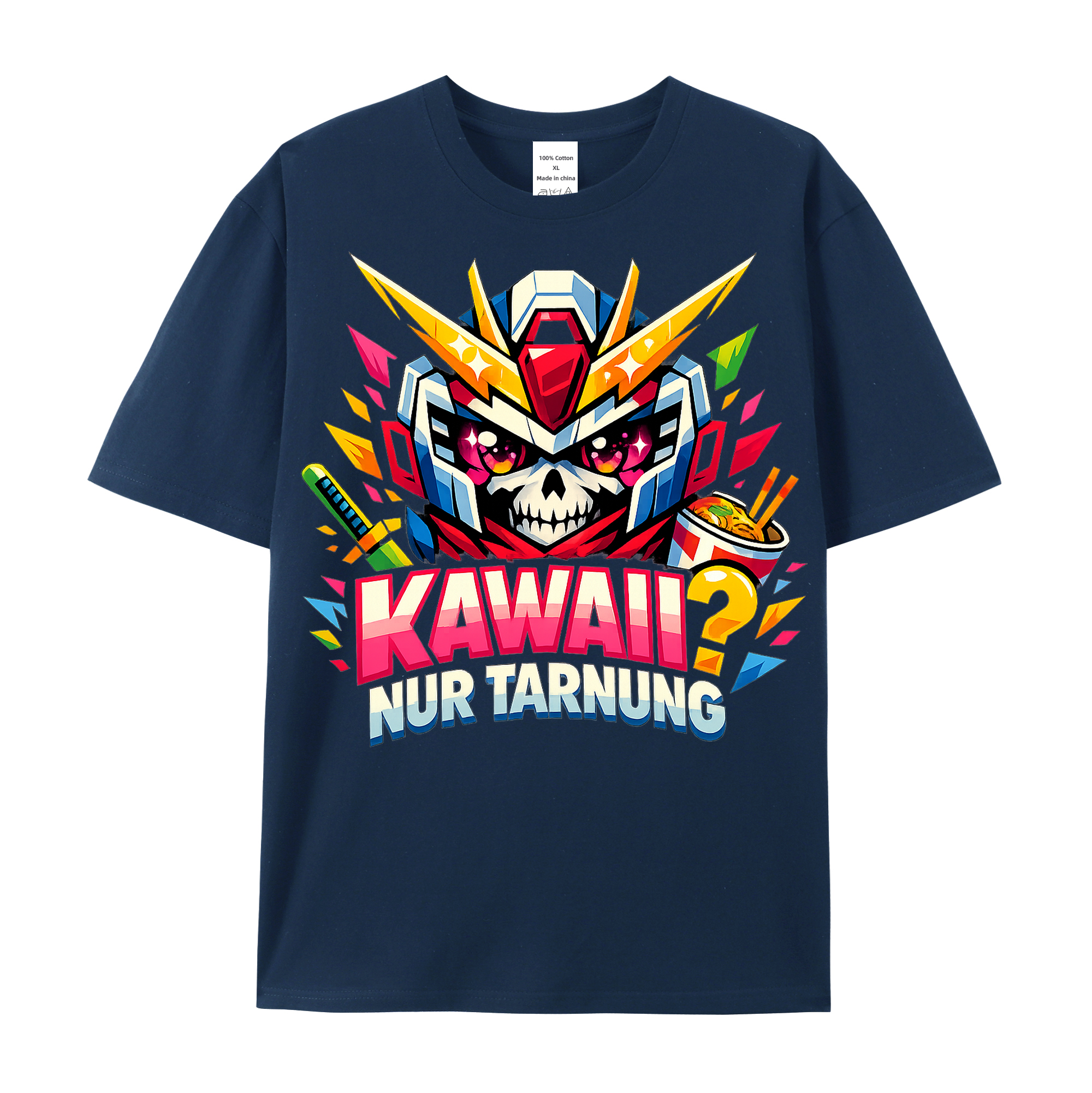 T-Shirt Kawaii Tarnmodus Anime Style
