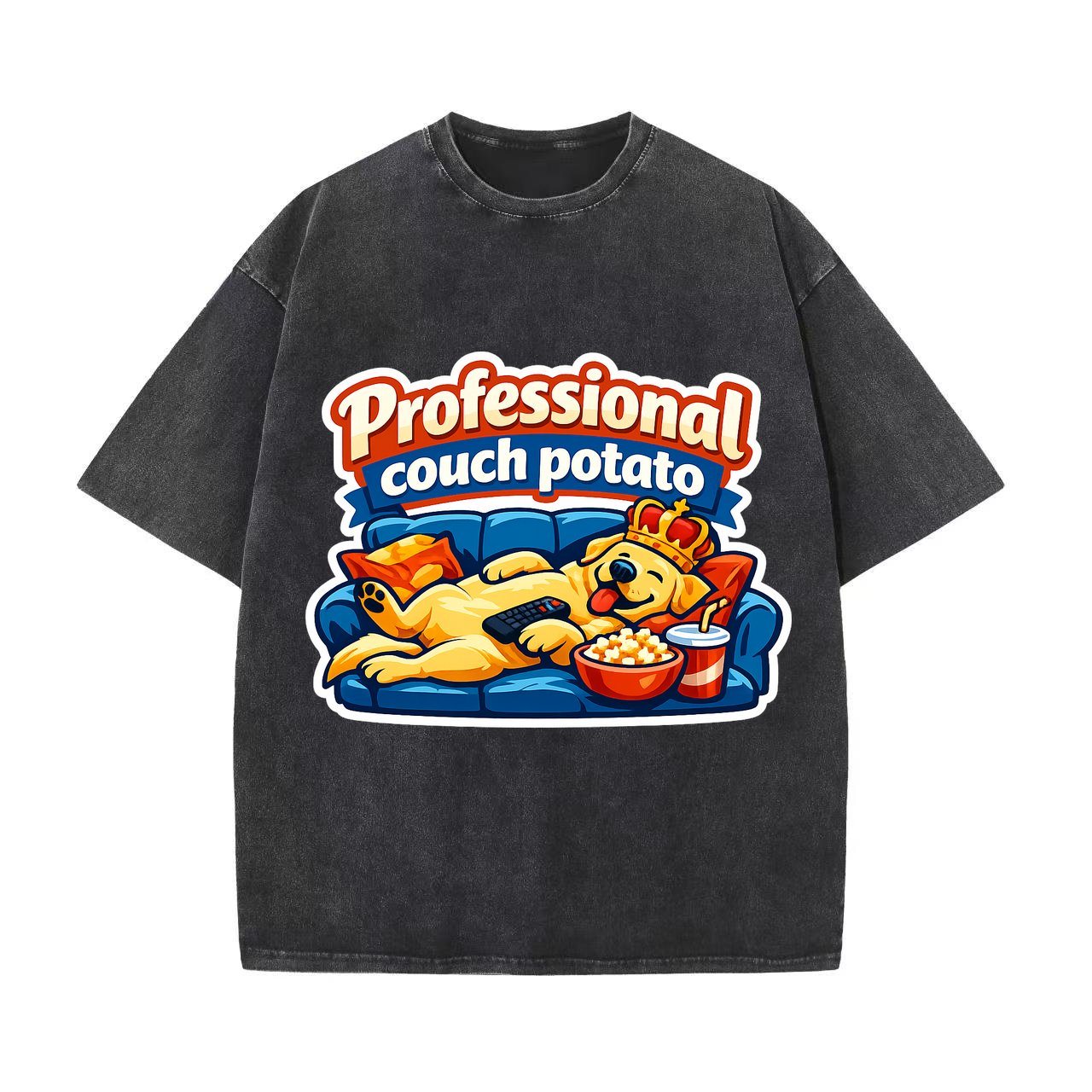 T-shirt Professional Couch Potato Dog Dad