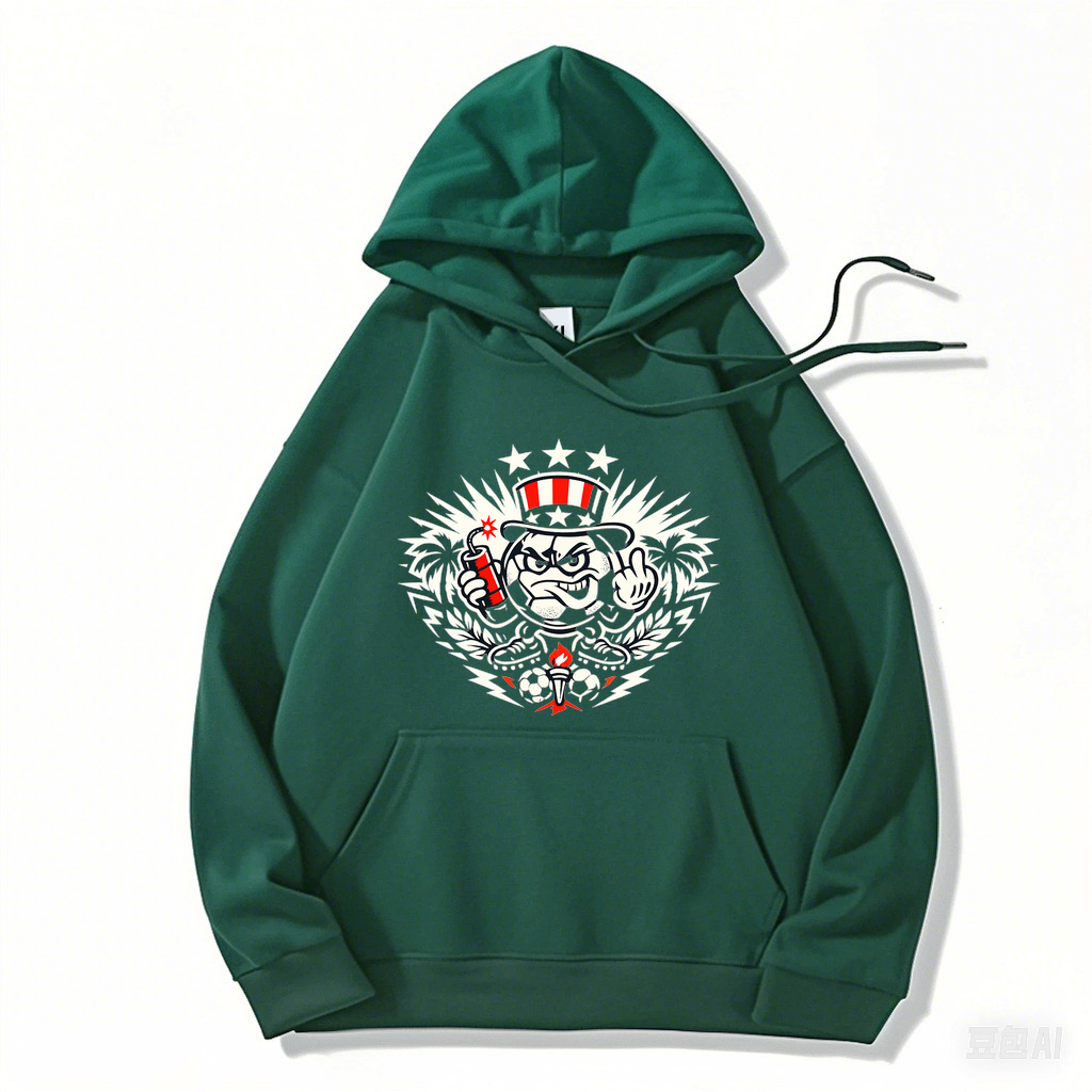 Hoodie Rasender Papierlöwensturm