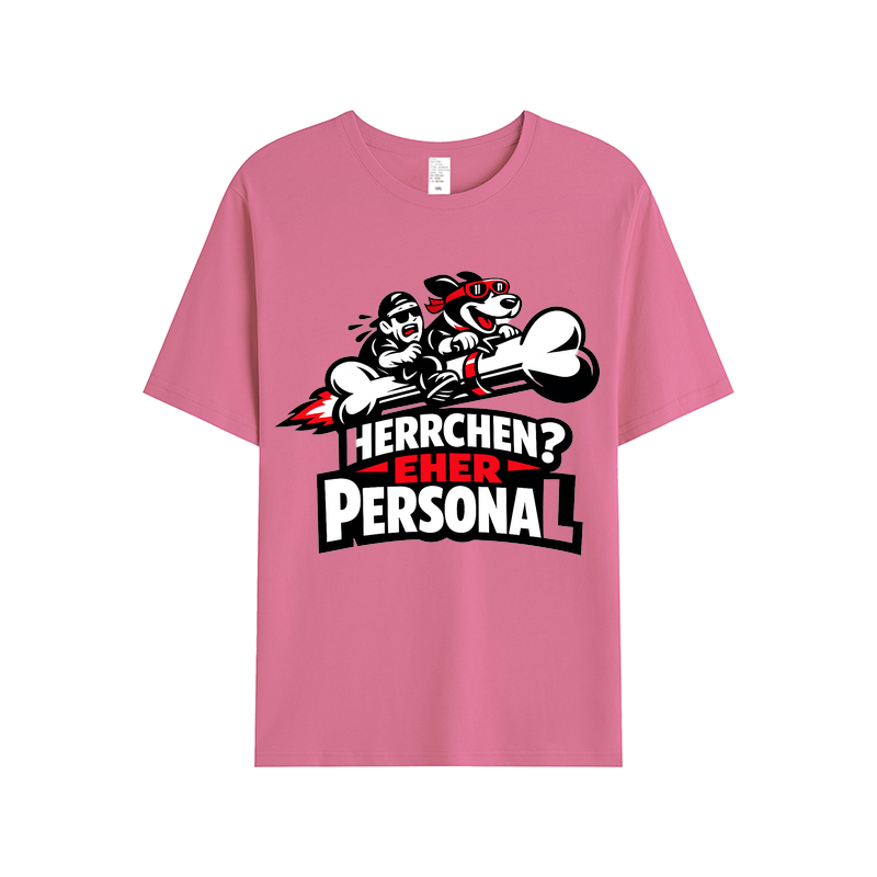 T-shirt Herrchen? Eher Personal