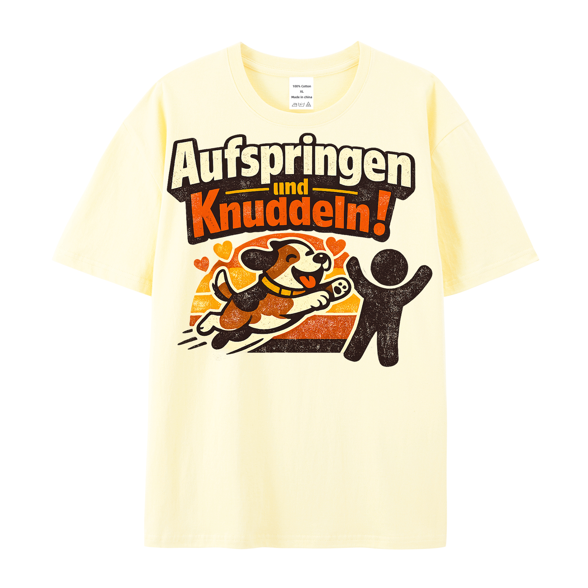 T-Shirt Kuschelzeit für Hundefreunde