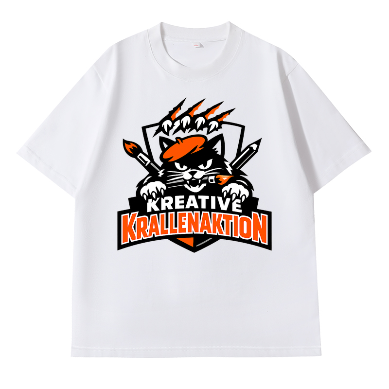 t-shirt Kreative Krallenaktion Katze Edition