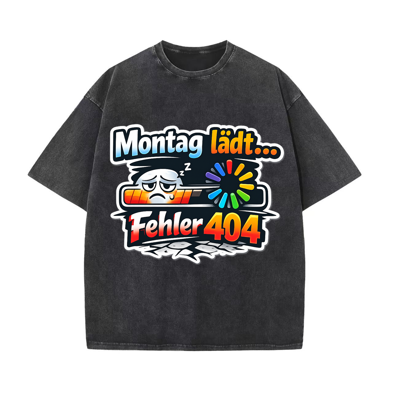 T-shirt Montag Ladefehler im flackernden Morgenlicht