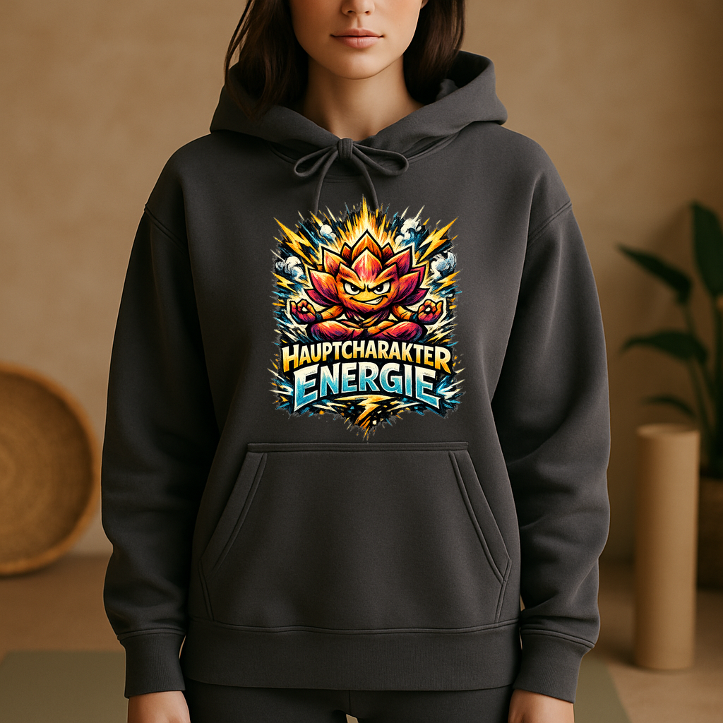 Hoodie Hauptcharakter Yoga Flow