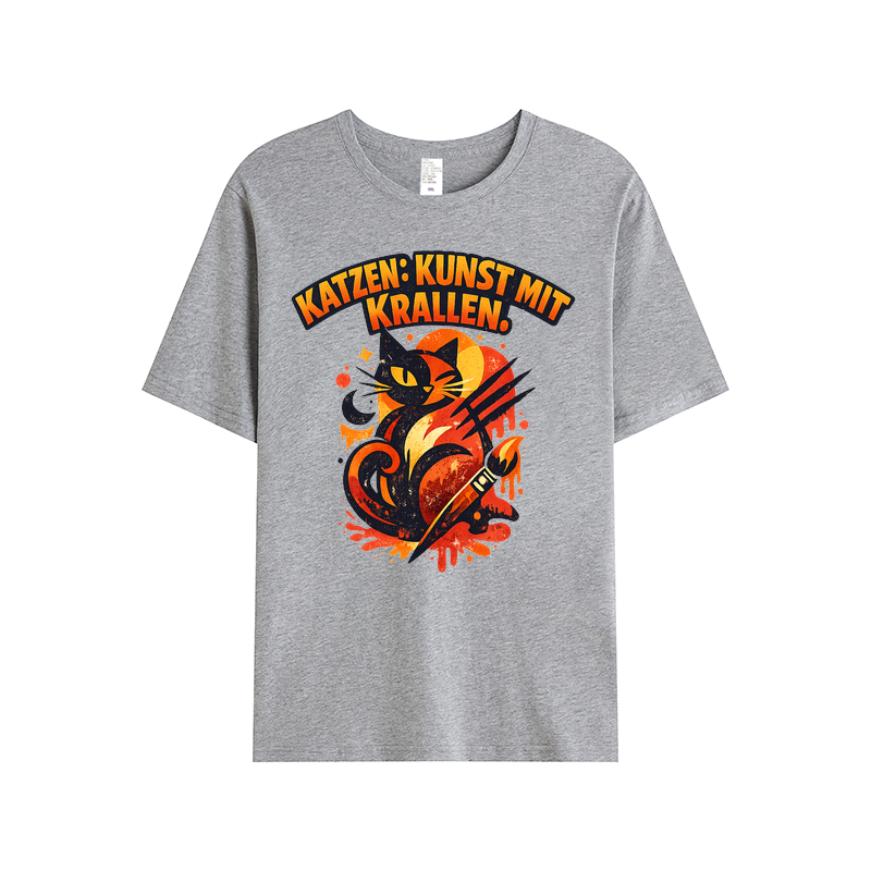 T-Shirt KrallenKunst für Katzenliebhaber