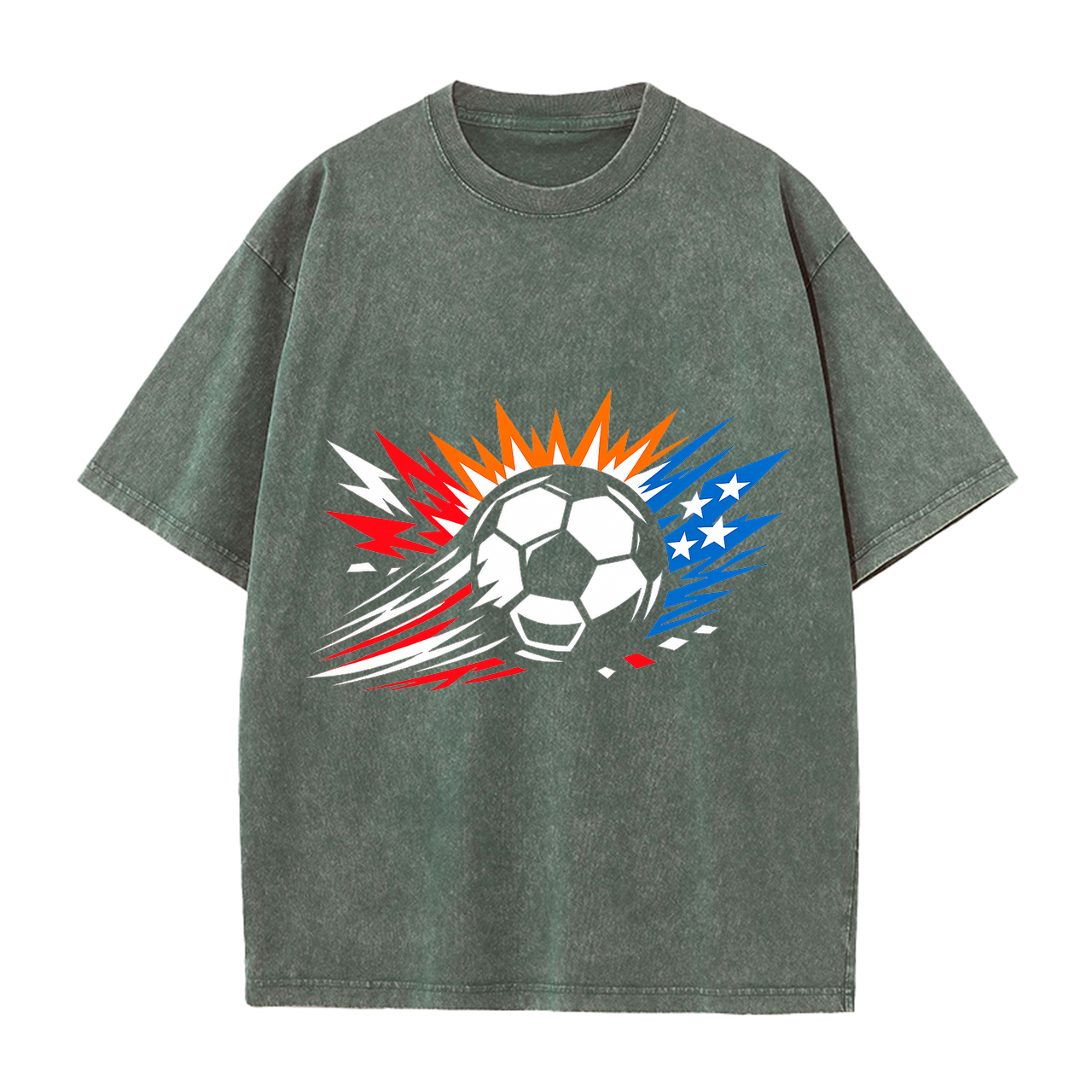 T-shirt Glühender Vektorwirbel WM 2026 Edition