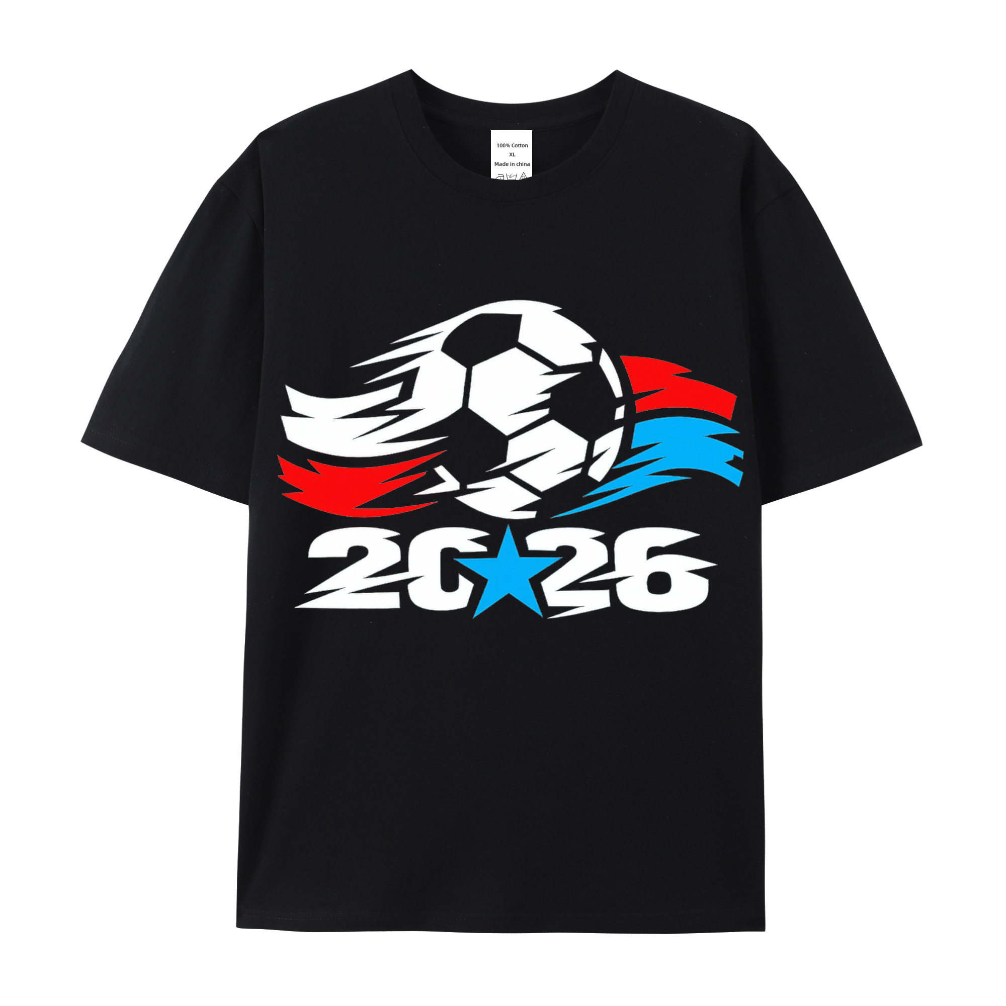 T-shirt Glänzendes Riesensymbol im Stadionglanz