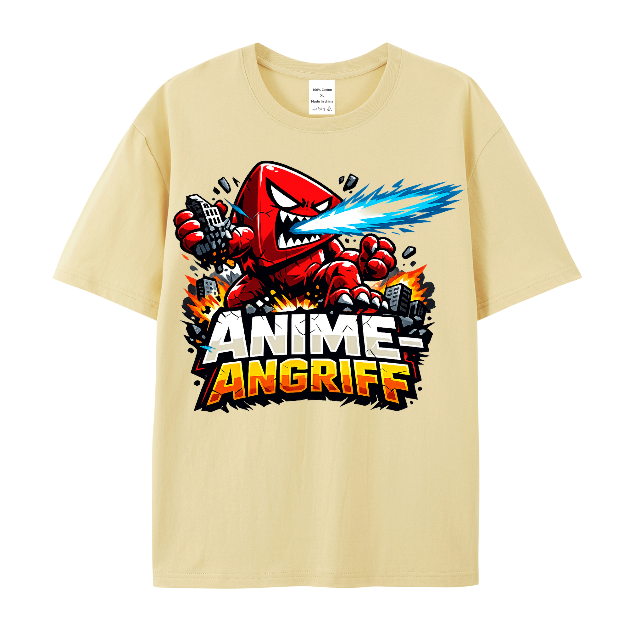 T-Shirt Anime-Angriff: Epischer Style für Anime-Fans