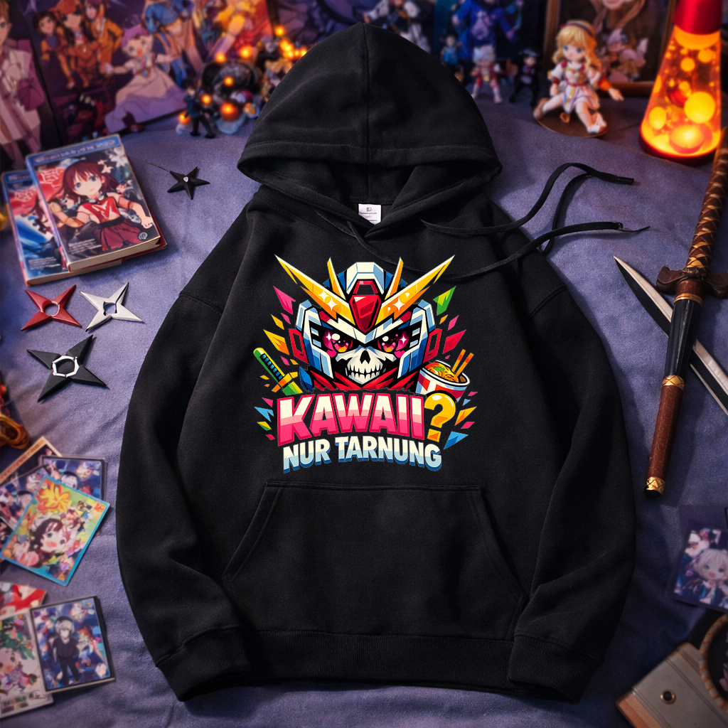 Hoodie Kawaii Tarnmodus