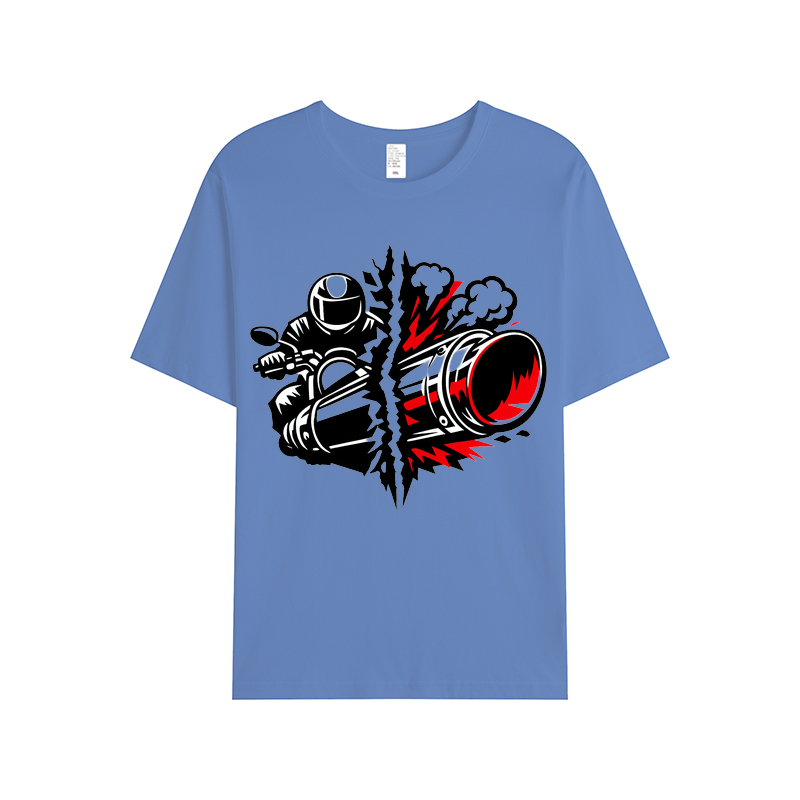 T-shirt Auspuff-Ikone Vintage Parodie