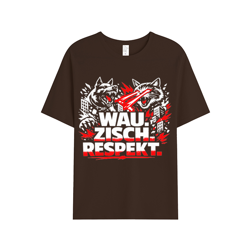 T-Shirt Wau Zisch Respekt Haustier Style
