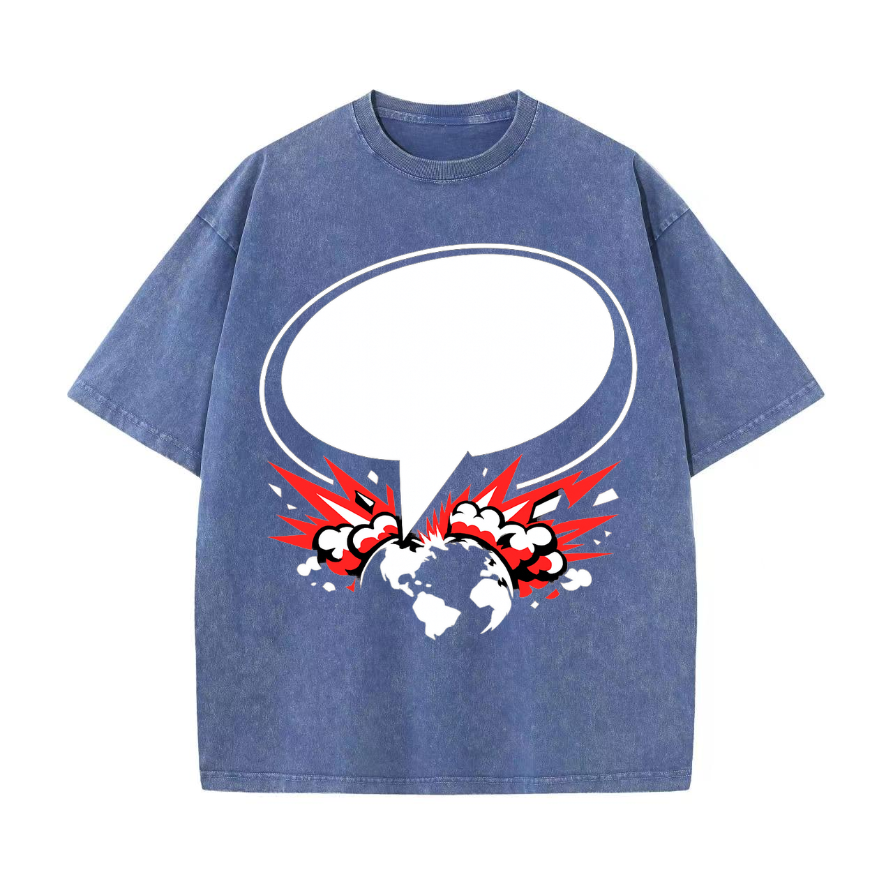 T-shirt Rebellenball im Raster Vektor-Statement