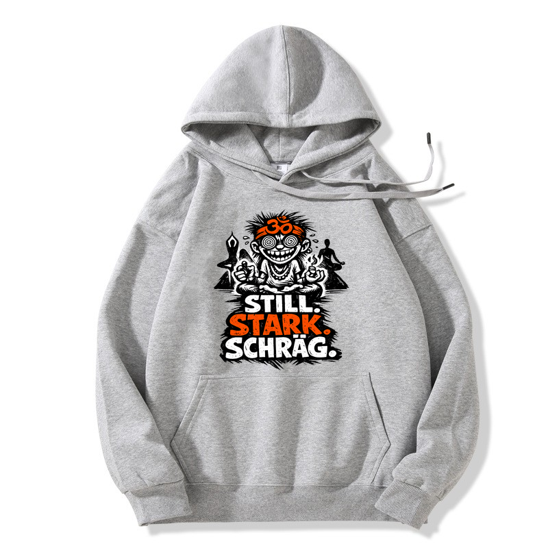 Hoodie ZenVibes Still Stark Schräg
