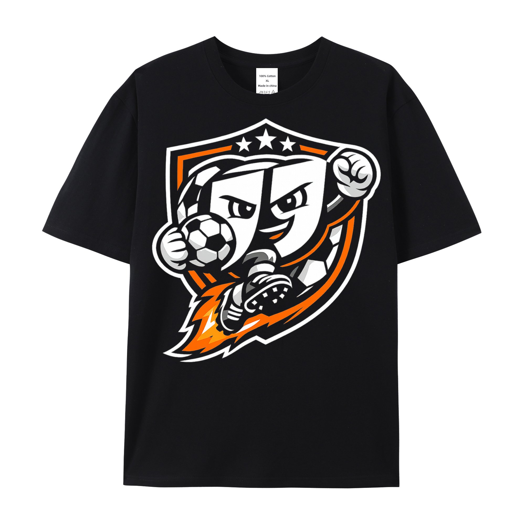 T-shirt Unaufhaltsamer Wirbelkicker im Lichtwirbel