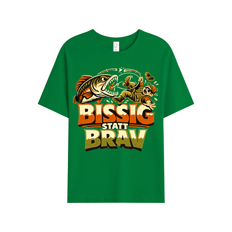 T-Shirt Bissig statt brav Anglerstyle